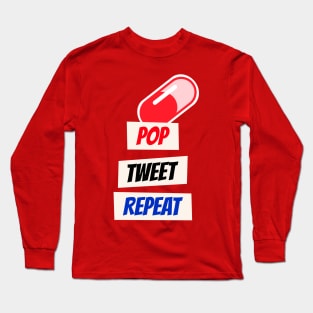 Pop and Tweet Long Sleeve T-Shirt